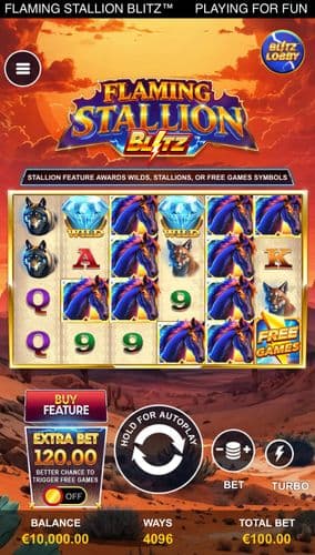 Flaming Stallion Blitz screenshot 1
