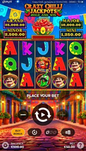 Crazy Chilli Jackpots screenshot 1