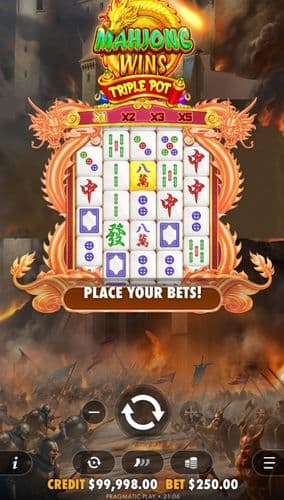 Mahjong Wins Triple Pot screenshot 1