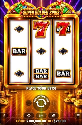 Super Golden Spins screenshot 1
