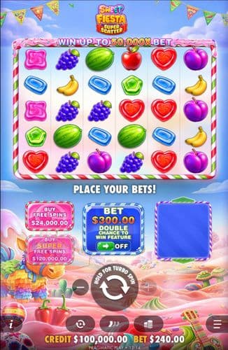 Sweet Fiesta Super Scatter screenshot 1