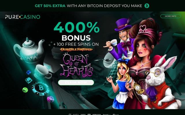 Pure Casino screenshot