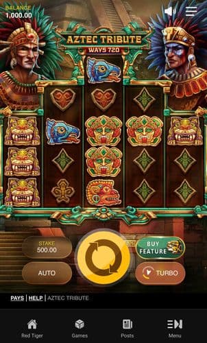 Aztec Tribute screenshot 1