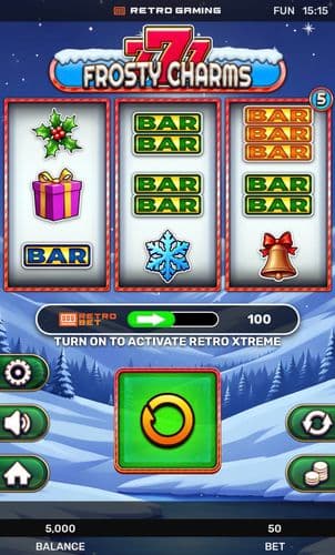777 - Frosty Charms screenshot 1