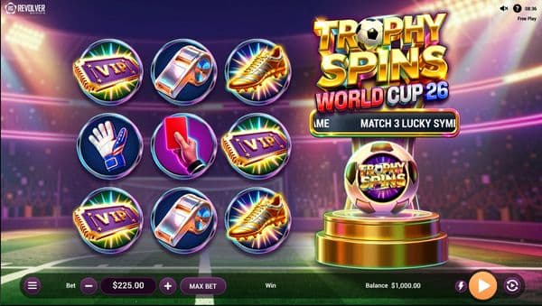 Trophy Spins World Cup 26 screenshot 1