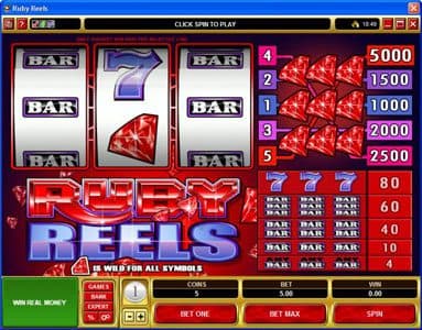 Ruby Reels screenshot 1