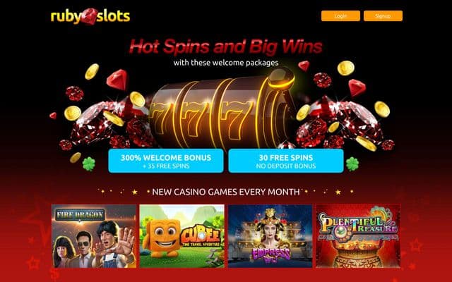 Ruby Slots screenshot