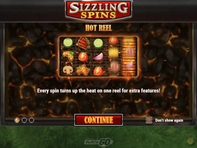 Sizzling Spins screenshot 1