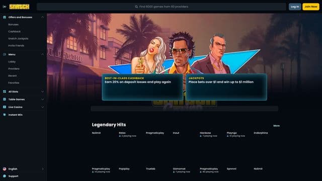 Snatch Casino screenshot