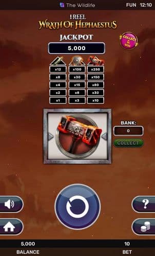 1 Reel - Wrath of Hephaestus screenshot 1