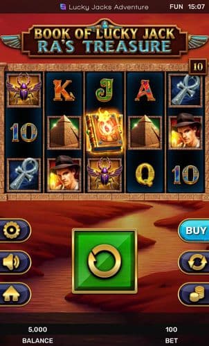 Book of Lucky Jack - Ra's Treasure screenshot 1