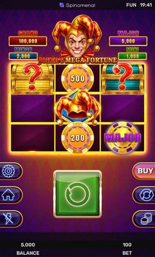 Joker's Mega Fortune - Blast The Bonus 3x3 screenshot 1