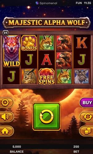 Majestic Alpha Wolf screenshot 1
