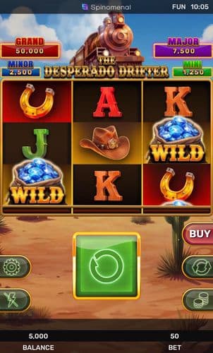 The Desperado Drifter - Hold & Hit 3x3 screenshot 1