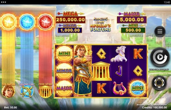 Amazing Link Apollo's Fortune screenshot 1