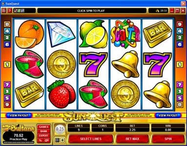 Sunquest screenshot 1