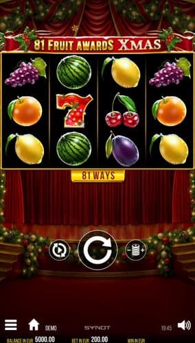 81 Fruit Awards Xmas screenshot 1