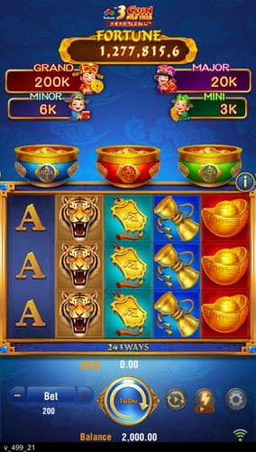 3 Coin Wild Tiger screenshot 1