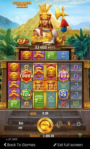 Golden Empire 1000 screenshot 1