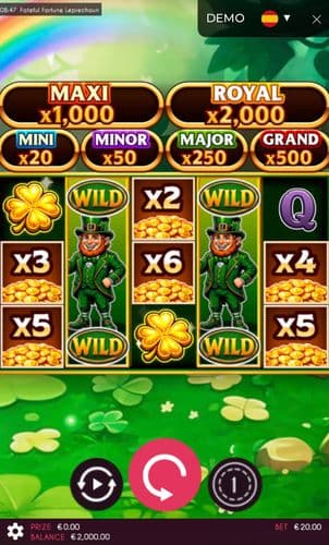 Fateful Fortune Leprechaun screenshot 1