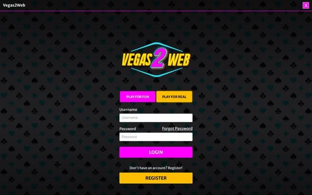 Vegas2Web screenshot
