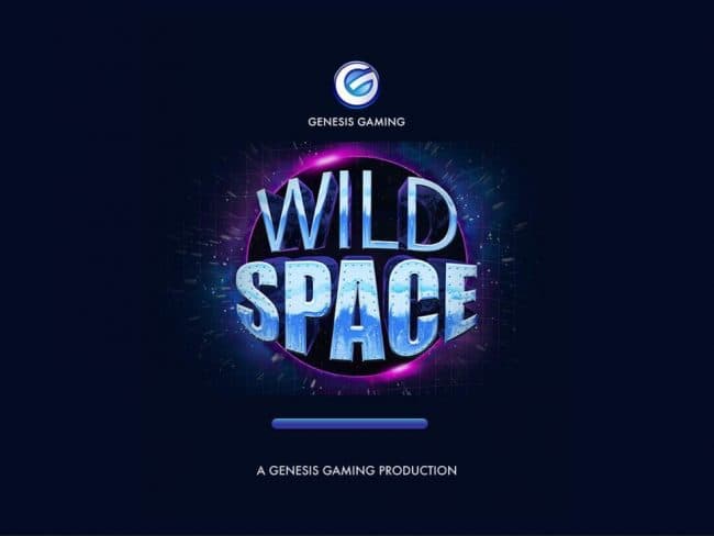 Splash screen - game loading - Outer Space Theme