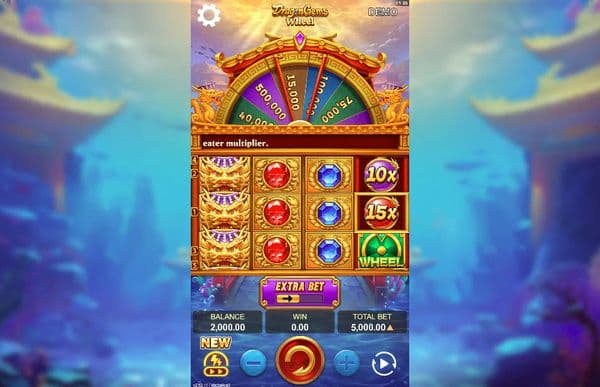 Dragon Gems Wheel screenshot 1