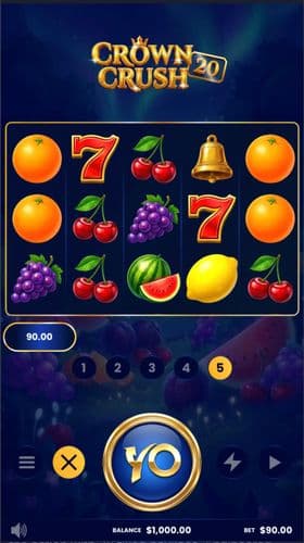 Crown Crush 20 screenshot 1
