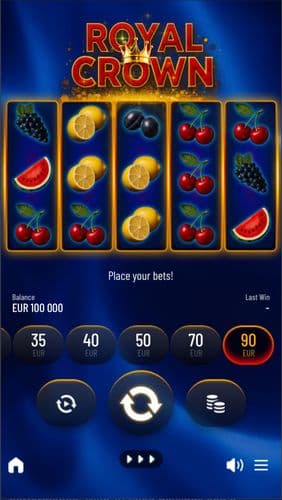 Royal Crown screenshot 1